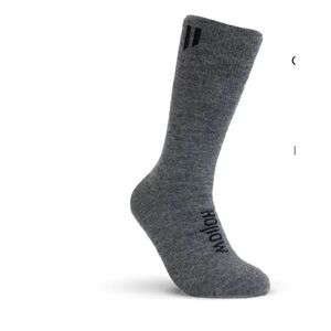 Hollow Alpaca Boot Socks M & Large Grey Men 10-13 Women 10-12 NWT IN PACKAGING
